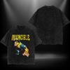 Unbesiegbarer Mark Grayson V2 Gewaschenes Übergroßes Grafik-T-Shirt Baumwolle