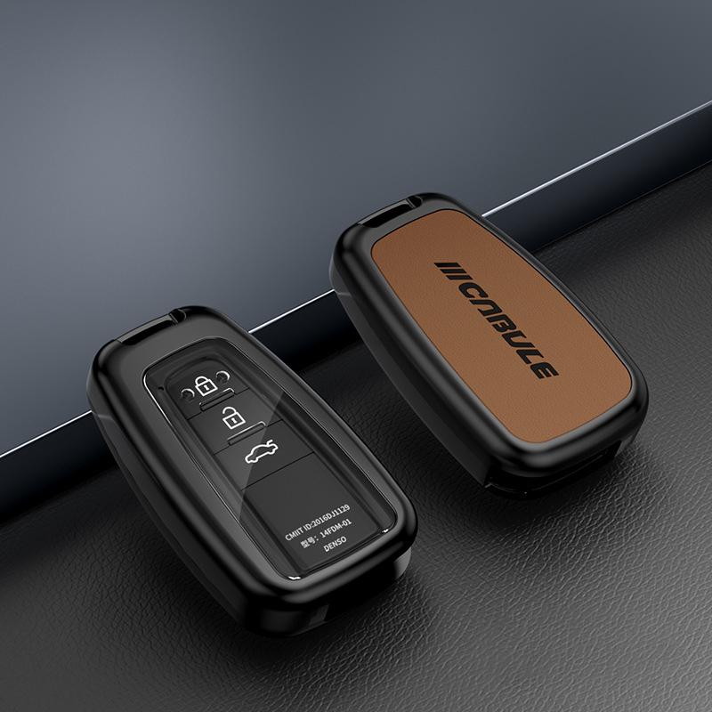 

Zinc Alloy Car Key Key Shell Cover Auto Accessories For Toyota Prius Camry Corolla C-Hr Chr Rav4 Prado