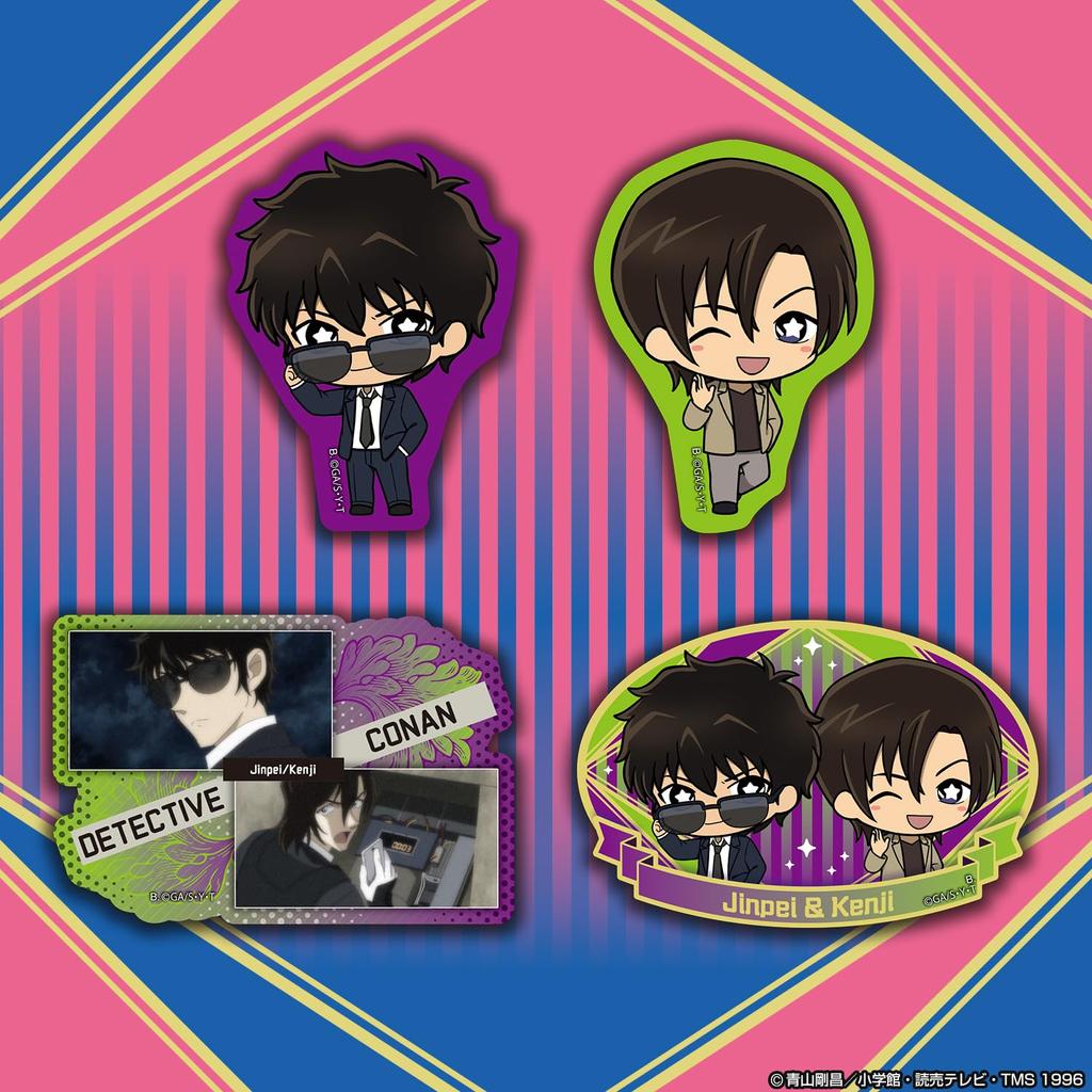 Detective Conan SD Sticker Set 5 BOX contains 10 [Bandai] Die-Cut (Pack) (1 pieces)