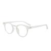 fashion New transparent point Plain glasses PC plain glass spectacles vintage eyeglass round frame glasses