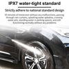 Tire Pressure Monitor with 4 External Sensors LCD Display  Solar and Type-C Charging Temperature for Car SUV Off-Road Vehicle
