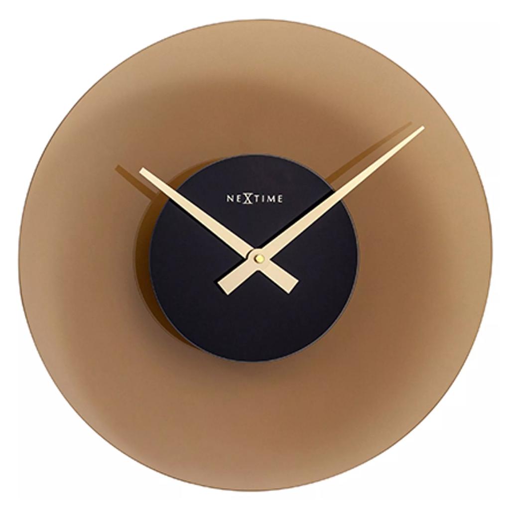 Nextime Float Glass Silent Wall Clock