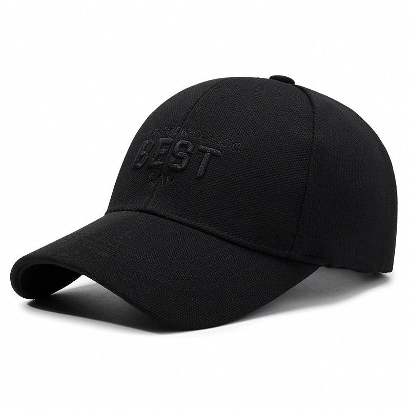 Fashion letter embroidery cap curved brim spring and autumn visor sports hat men's and women's outdoor sun protection baseball cap