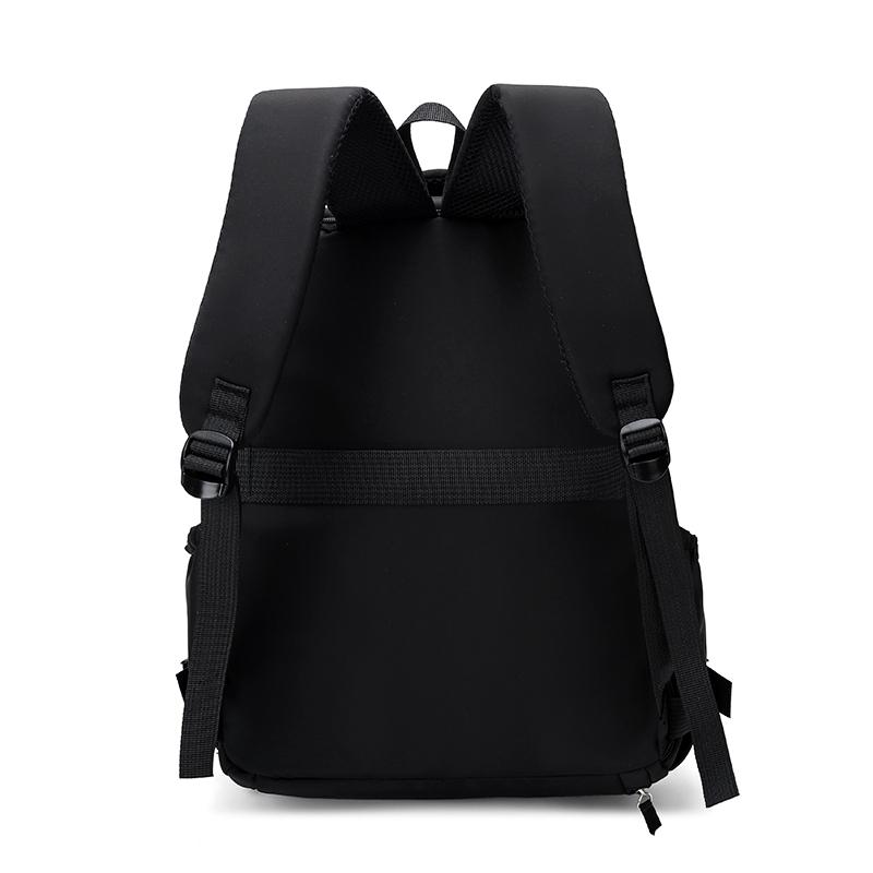 Oxford Fabric Backpack with Multiple Pockets and Adjustable Straps