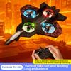 Non-Toxic Rc Jet Airplane Flying Toy With Light Glider 2.4G Epp Stunt Remote Control Foam Fighter Plane Toys For Children Kids Birthday Gifts