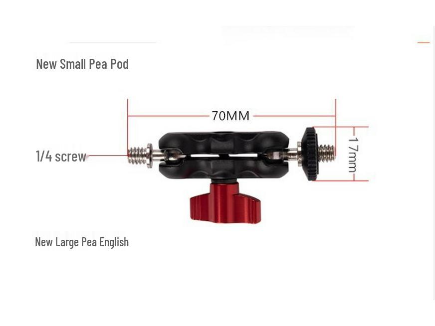 

Universal DSLR Camera Magic Arm with Hot Shoe Ball Head and Large Clip