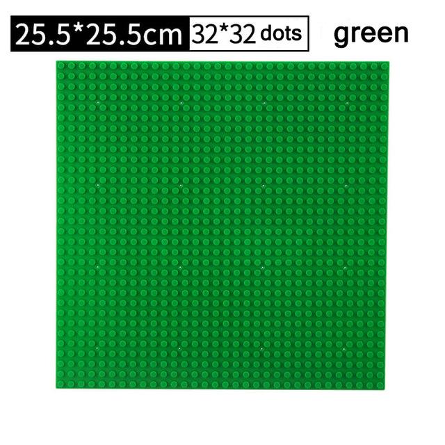 Baseplate Strade Città Strada Incrocio Dritto Curva Incrocio a T Mattoncini Base Plate 32*32 Compatibile Tutte le Marche Città
