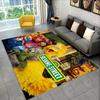 S-Sesame Street TV Cute Cartoon Carpet Rug for Bedroom Living Room Sofa Home Doormat Home Decor,Area Rug Non-slip Floor Mat Gift