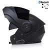 Bluetooth Men's Motorcycle Helmets Full Face Casco for Motorcycles Man Motocross Kask Flip up Casque De Moto  DOT Certified BLD