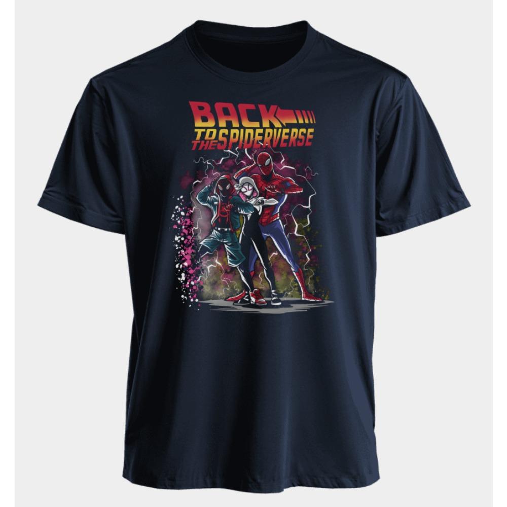 Pánská a dámská trička Spider-Man Léto Americké Jaro a Podzim Nadměrná Trendy Niche a Klasická Krátký rukáv