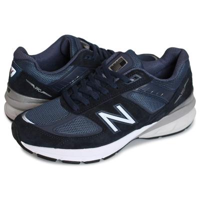 990 Spor Ayakkabı D Genişlik ABD'DE ÜRETİLMİŞ Lacivert M990NV5 [New Balance] US9.0-27.0 [Ürün]
