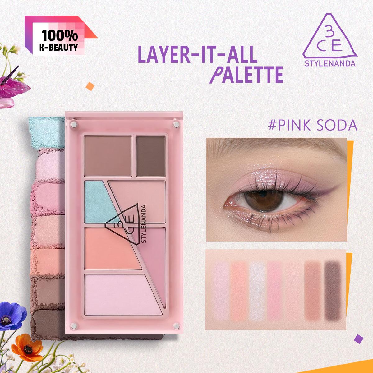 

3CE PALETTE EYE ROSY 7.5g/0.26 oz