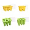 Silicone Popsicle Mold with Lid Handle Easy-Release Ice Pop Maker for DIY Treats BPA-Free Dishwasher Safe Fun Summer Kitchen Tool for Kids Adult