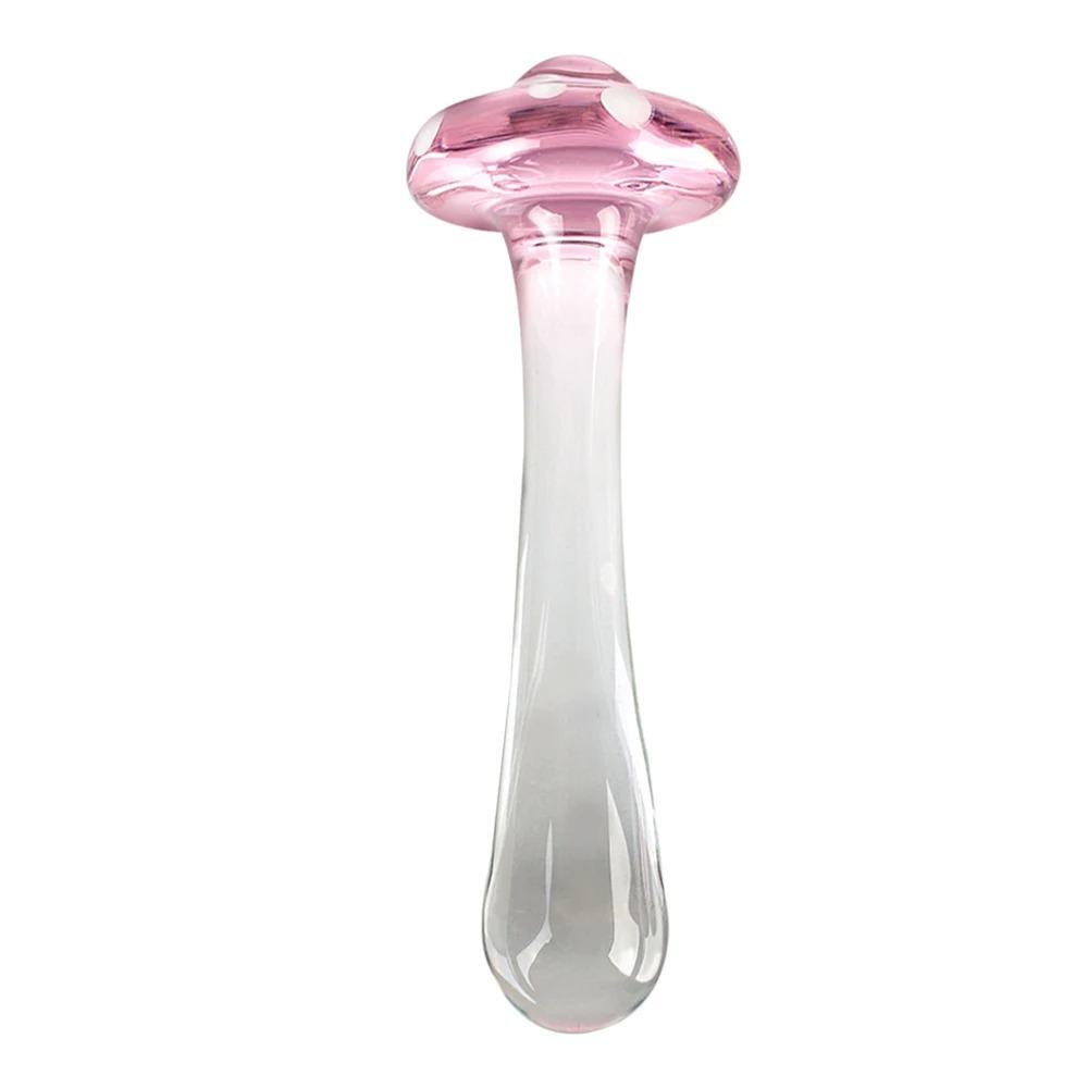 Pink Crystal Glass Anal Plug for Women Butt Plugs Penis Nightlife Anus Dildo Adult Masturbation Adult Gay Sex Toys Lover Gifts