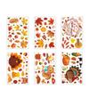 Autumn Window Stickers Maple Leaf Stickers Thanksgiving Decor