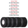 Black Color 1Roll Width 9/19/25MM Length 15M Wiring Harness Tape Strong Adhesive Cloth Fabric Flame Retardant Tape For Looms Car