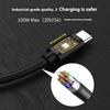 PD100W USB C to DC5.5mm Fast Charging Set With 12 Adapters USB C To 5.5mm Power Delivery Cable For Multiple Devices