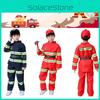 Kinder Feuerwehrmann Uniform Kostümset für Kindergarten Rollenspiel