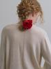 TINKNIT Alpaca Heartline Knit_Cream