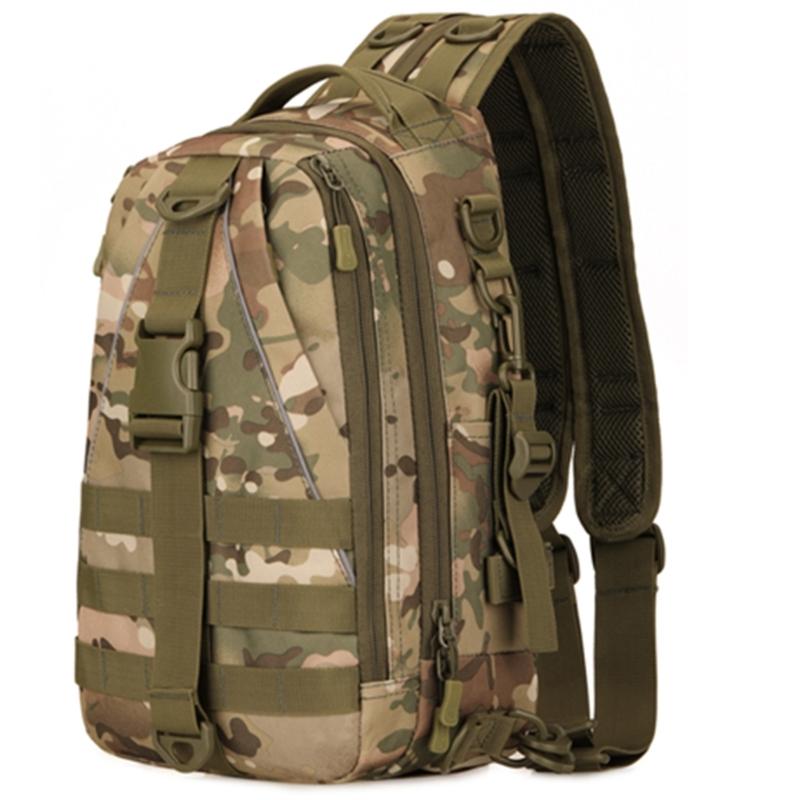 Fishing Tackle Backpack with Rod Tackle Bag Fishing Chest Bag Outdoor Water-Resistant Fishing Shoulder Storage Bag