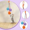 Cat Scratcher with Sisal Ball, Protects Sofa, Scratches Floor, Entertains And Exercises, Hanging