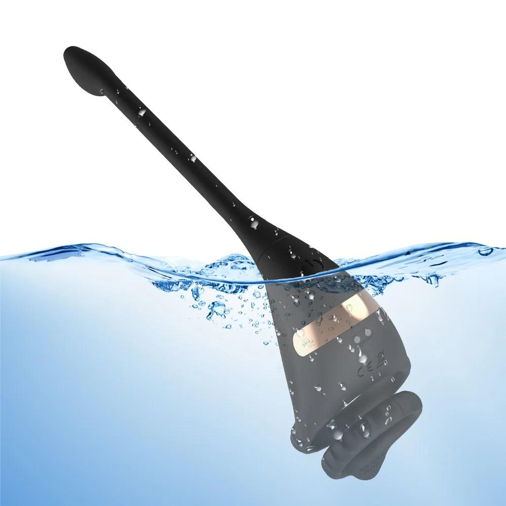 Dragon Knight Mobile Phone Remote Control Thrust Prostate Stimulator Testicle Massager Cockring