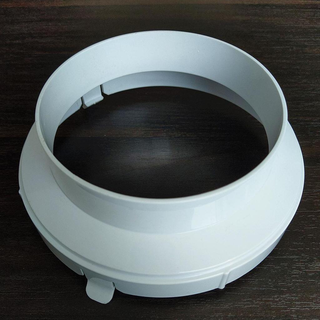 Midea Mobiler Klimaanlagen-Anschlussadapter-Schnittstellen-Schallschutzblech (15cm x 13cm)