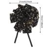 New Bowkont Hair Claw Clip For Women Crab Clamp Barrettes Girls Party Hair Accessories Sweet Floral Chiffon Shark Clip Hair Claw