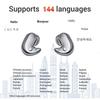 Bluetooth Multilingual Translator Earphones with Binaural Synchronous Translation