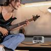 LEKATO Mini Guitar Amplifier, Electric Guitar Amplifier with Two Sound Channels, 5W, Bluetooth, Headphone Jack, Volume Control, Compact, for Home