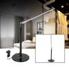 DC5V 4.5W USB Charging LED Table Lamp Folding Desk Light for Bedroom Reading Studying Black