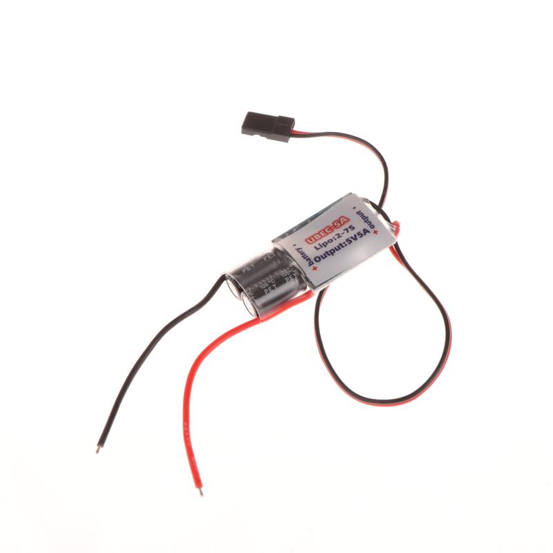 3A 5A 7A External Ubec Voltage Regulator Anti-Interference Support 2S-7S Receiver Power Supply For Rc Airplane Aircraft