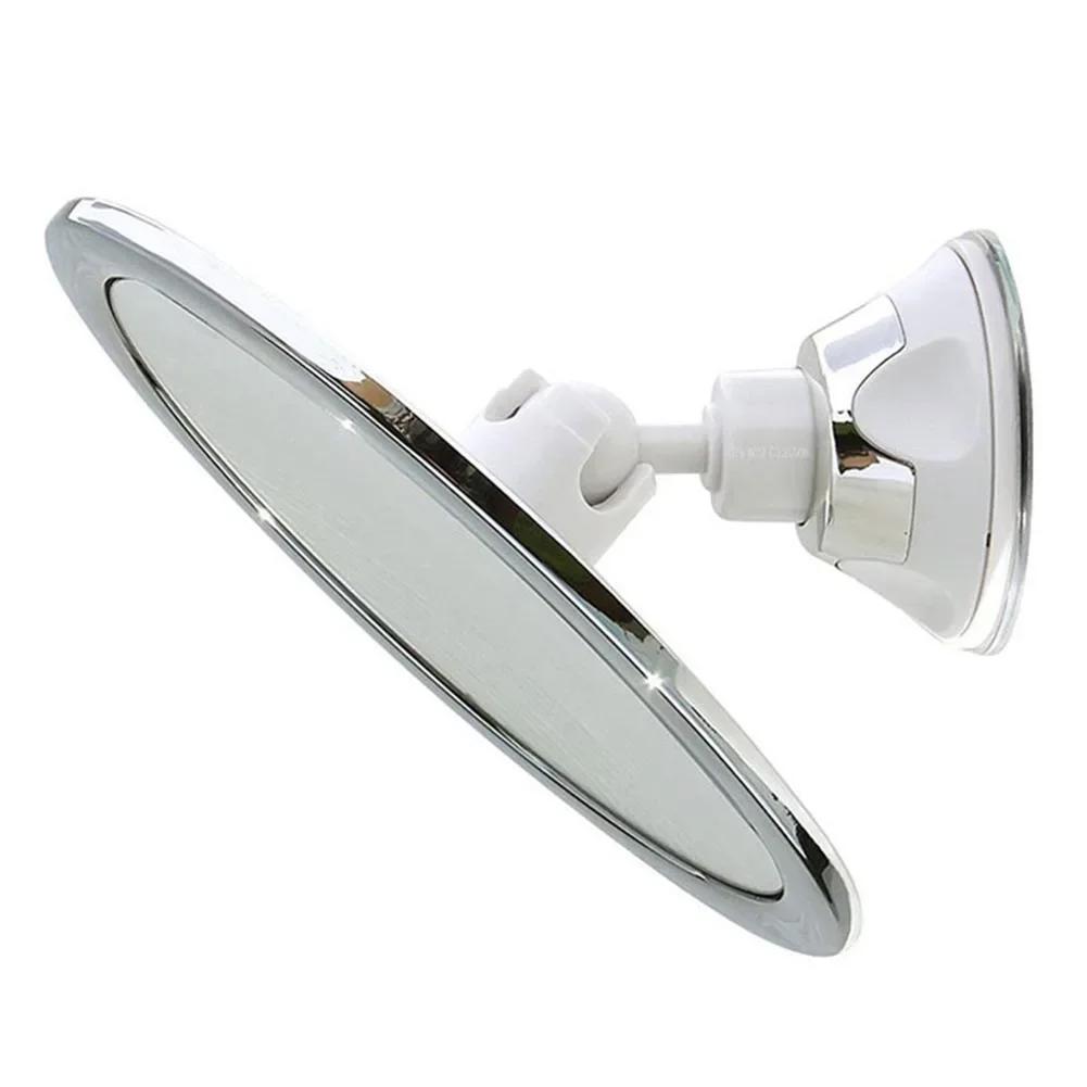 Makeup Mirror With Holder Suction Cup 360 Rotation Shower Shave Round Mirrors Bathroom Mirrors Washroom