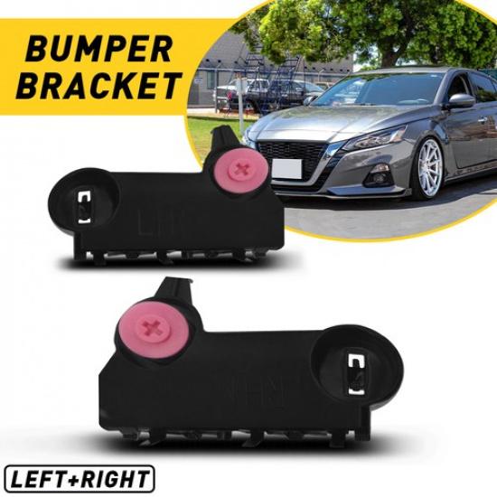 For Nissan Altima Front Brackets Bumper Retainers Left Right 2pcs