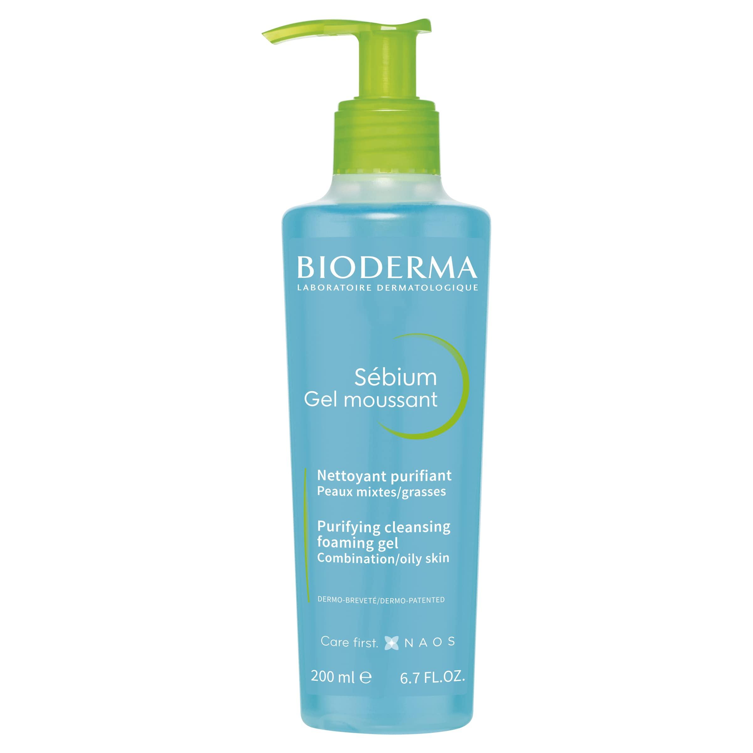 

Bioderma-Очищающее средство-Sébium-Средство для снятия макияжа-Очищение кожи-Для комбинированной и жирной кожи синий
