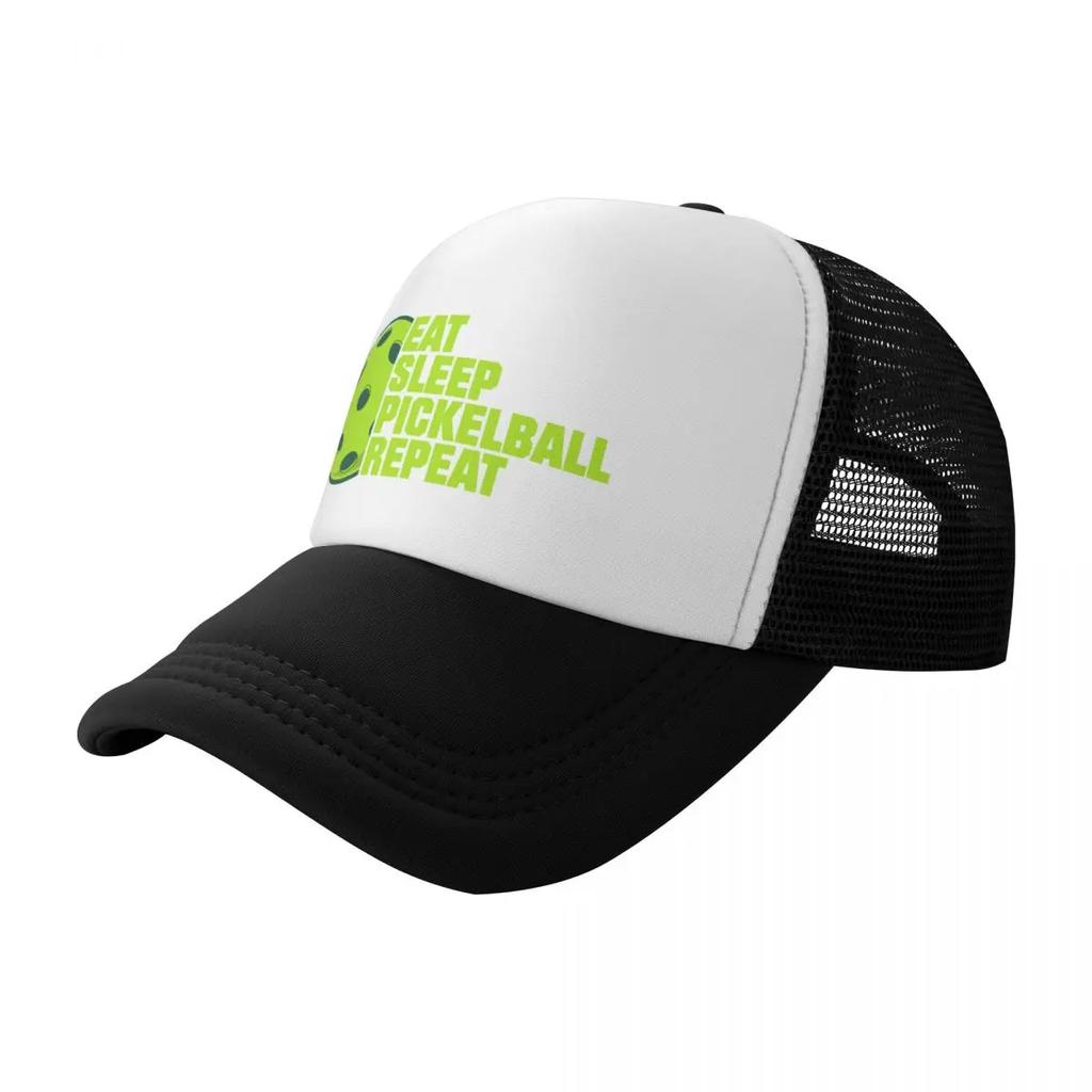 EAT SLEEP PICKELBALL REPEAT Baseball Cap Hat Unisex Luxury Beach Bag designer cap hiking hat Caps Women Unisexs