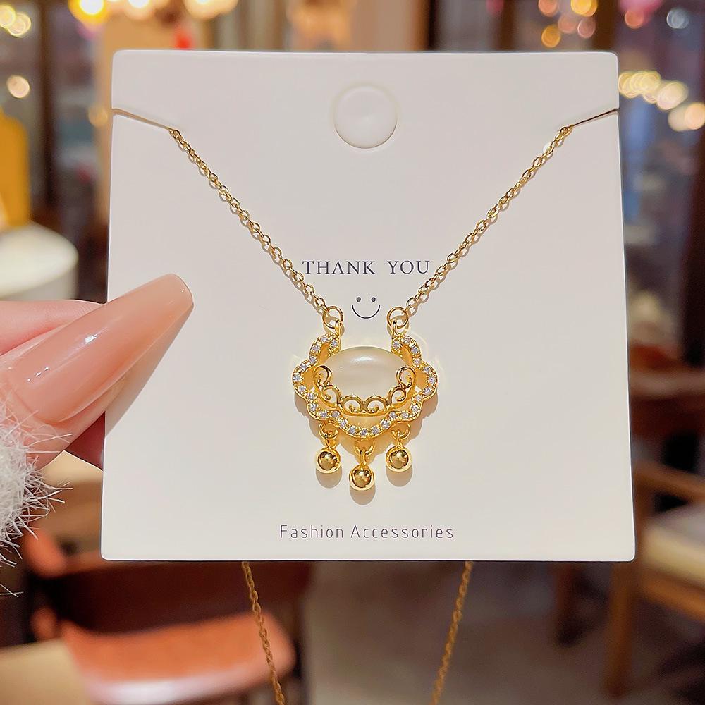 2025 Luxury Titanium-Clad Women's Summer Necklace - Non-Fading, High-End Design