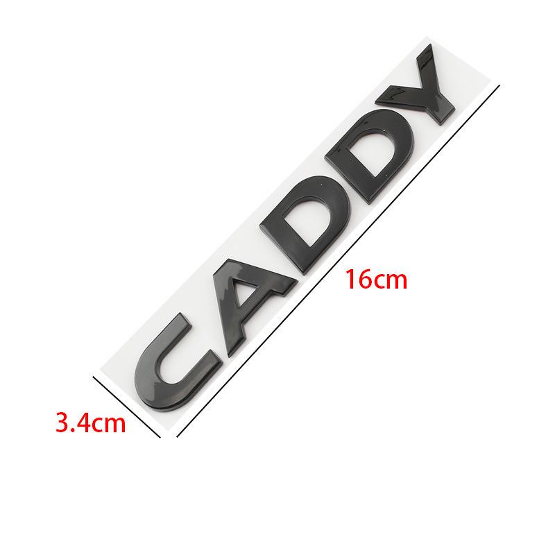 Volkswagen Jetta Rear Trunk JETTA Caddy Logo Sticker