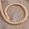 1String, Boho Natural Freshwater Pearls, 8-9mm, Handmade Flat Pearl Beads for Jewelry Making DIY, Cheapest Items Available 36cm