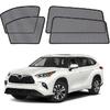 XCBYT Car Window Shade For -2024 Toyota RAV4 Window Covers Side Window Sun Shade Car Window Shade For Baby With Breathable Mesh Ulate Heat And UV For