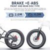 Elektrické kolo EKX X20 Horský moped Ebike 20palcový Fat Tire 2000W 48V 35AH Pánské Silniční EBike Elektrokolo pro dospělé Elektrokola