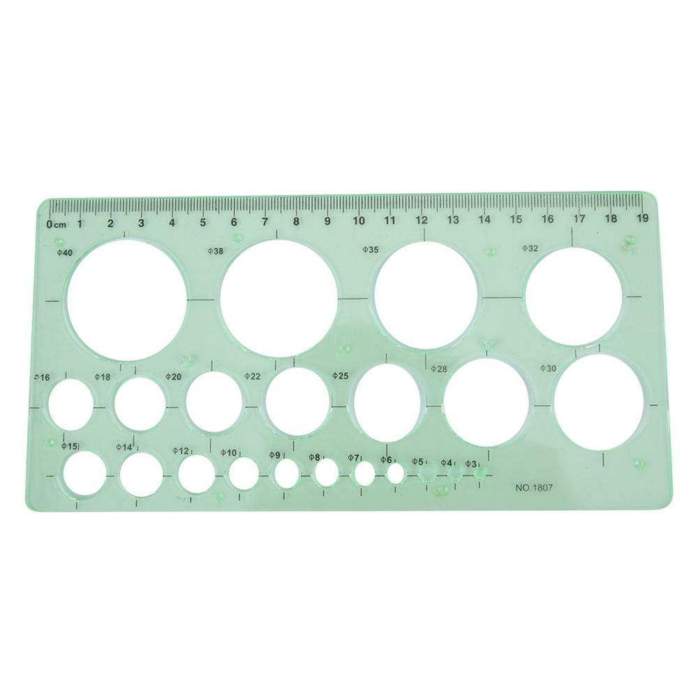Multi-function Drawing Template Various Patterns Hollow Pattern Ruler Handcraft Production