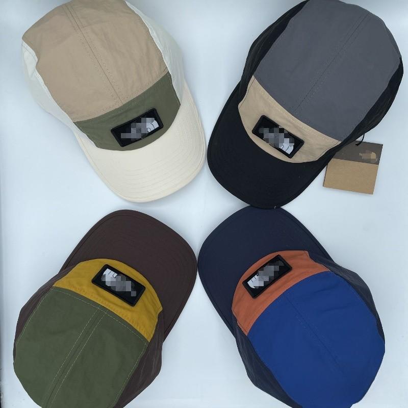 Cap Summer Baseball Outdoor Breathable Sunshade Patchwork Color Cap Duckbill