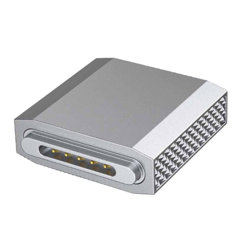 Secure Magnetic Lock Converter From Type C PD140W Fast Charging Preventing Device Drops Enhances Safety