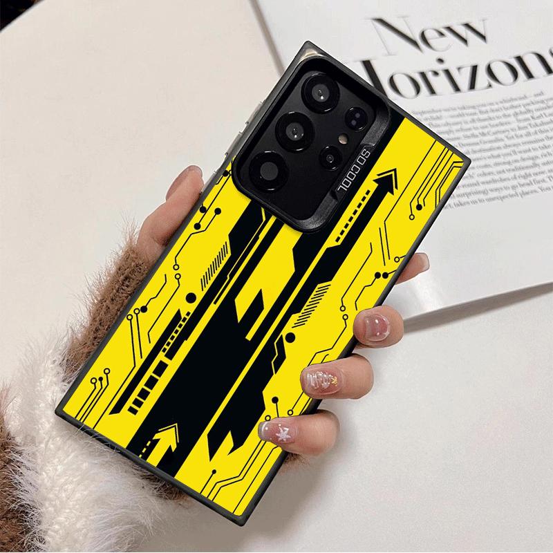 Cyberpunk Aesthetics Soft Phone Case for Samsung Galaxy S24 S25 FE S26 Edge S23 Ultra S22 Plus S21 + Shockproof Cover Back Shell