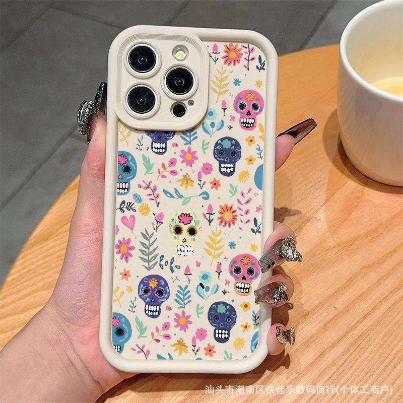 Trend pumpkin for Apple 15 all-inclusive iPhone16 anti-drop 13/12/11 PROMAX mobile phone case 14PLUS