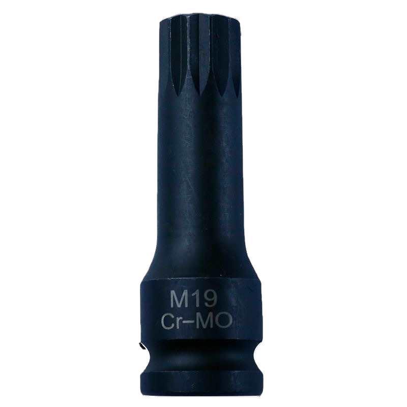 12-Punkt Torx Sechskant-Steckschlüsselsatz für pneumatische und elektrische Schlagschrauber – Schraubendreherbits für die Autoreparatur