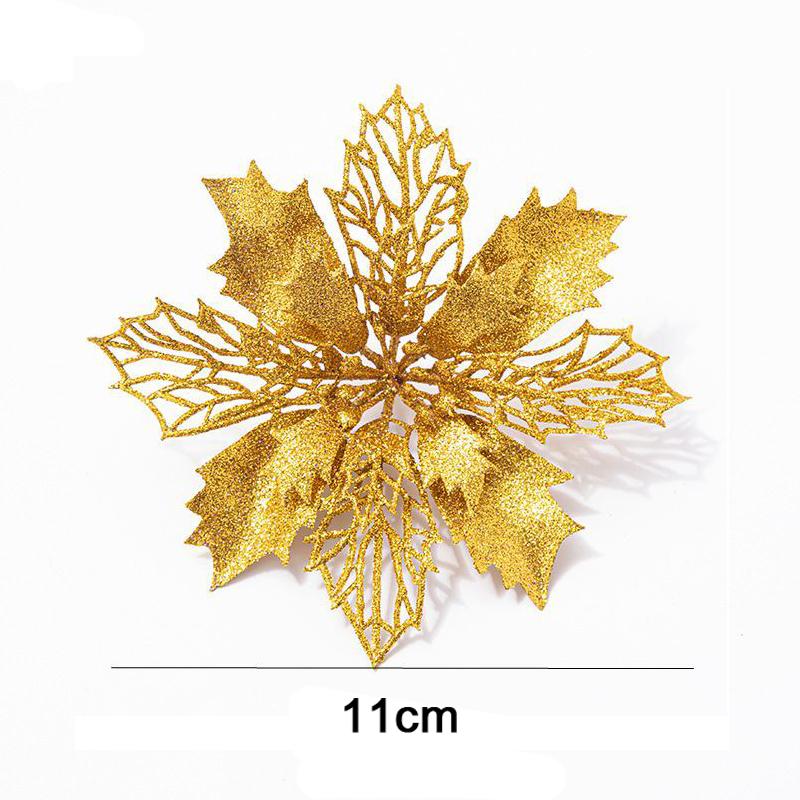 1 Pack Weihnachten Gold Weiß Schaumbeeren Künstliche Rattan Kugel Kiefernzweige Weihnachts Tür-/Baumhänge Dekorationen Weihnachtsgeschenke