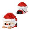 Christimas Toys Micro Building Blocks Toys For Kids Santa Claus Elk DIY Christmas Gifts Decorations