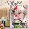 A4 Anime Girl Thickened Coloring & Drawing Book